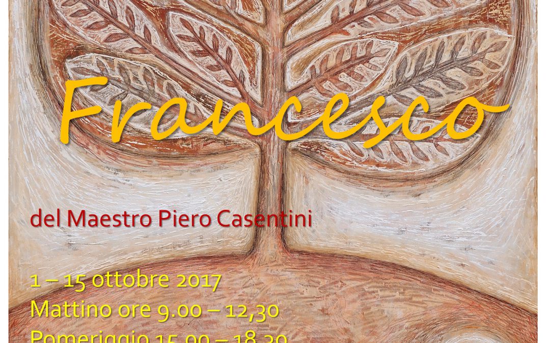 Il Maestro Piero Casentini a Poggio Bustone